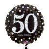 Folieballon 50 Happy Birthday Sparkling