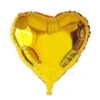 Folieballon Hart Goud