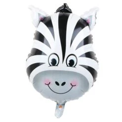 Folieballon Zebra