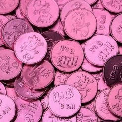 Geboorte Munten Roze (600gr)