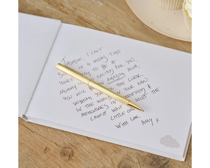 Gastenboek Hello Baby Wit Hardback Ginger Ray - Afbeelding 2