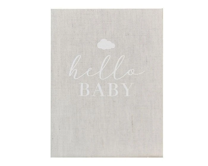 Linnen Gastenboek Hello Baby Ginger Ray - Afbeelding 2
