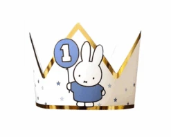 Kroontje Nijntje 1e Verjaardag Blauw (1st)