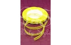 Organzalint 1cm Geel