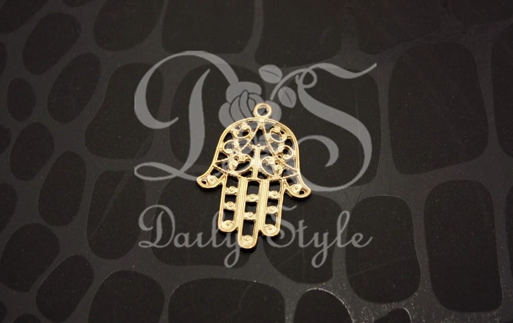 Hand Amulet Goud (12st)