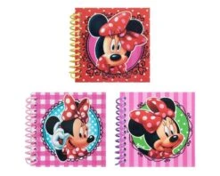 Notitieboekjes Disney Minnie Mouse (3st)