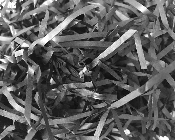 Papierwol Zwart (30gr) - Afbeelding 2