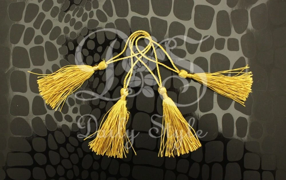 Decoratie Kwastjes Goud 3 Decoratie Kwastjes Goud