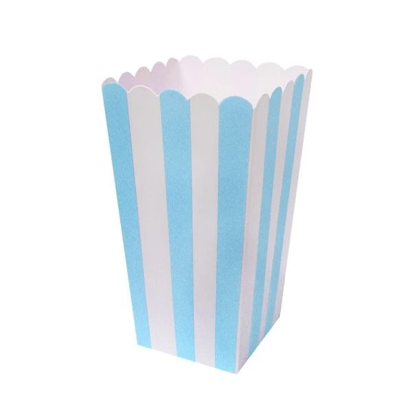 Popcornbak Blauw (6st)