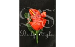 Corsage 'Satin' Rood (12st)