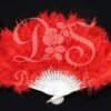 Waaier 'Fluffy' Rood