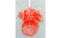 Organzazak Ø35cm Rood (12st)