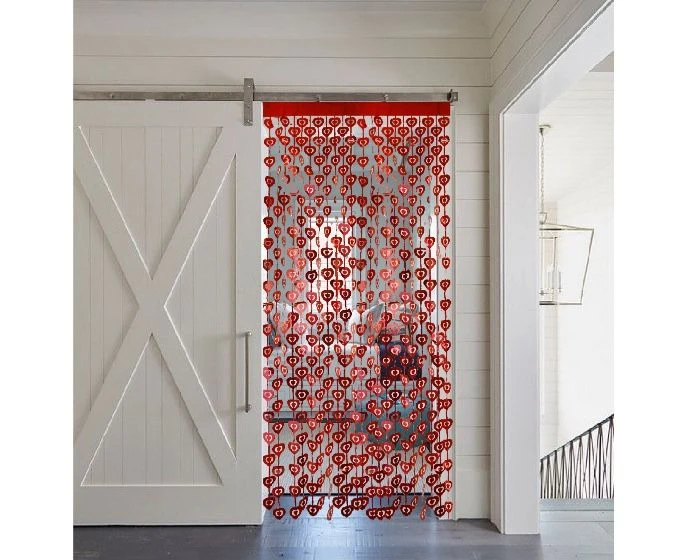 Backdrop Hartjes Rood (2x1m) - Afbeelding 2