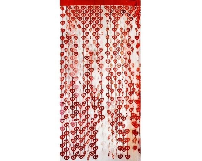Backdrop Hartjes Rood (2x1m)