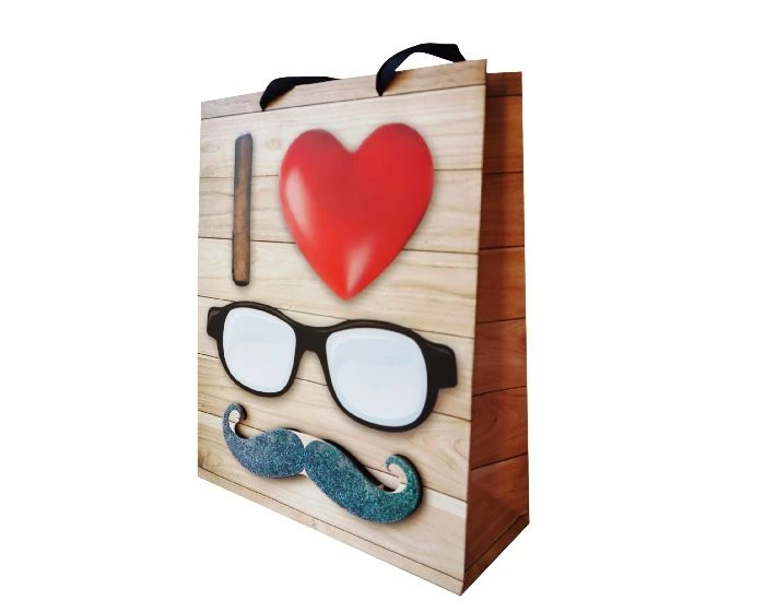Cadeautas Gentleman (26x32x10cm) - Afbeelding 2