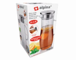 Alpina Glazen Karaf Met Handvat (1,4L)