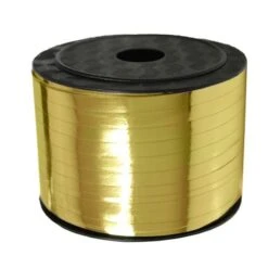 Klos Krullint Glossy Goud 5mm
