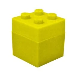 Legoblok Doosjes Geel (6st)