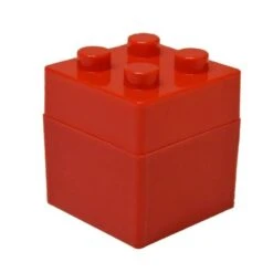 Legoblok Doosjes Rood (6st)