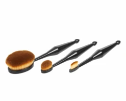 Qentissi Oval Brush Set (3st)