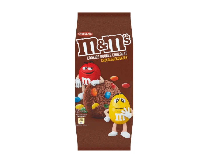 M&M's Double Chocolate Cookies 180gr 3 M&M's Double Chocolate Cookies 180gr