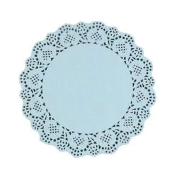 Onderlegger Rond Blauw ø26cm (10st)