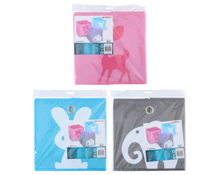 Alpina Opbergdoos Vouwbaar Hert Roze 28cm - Afbeelding 2