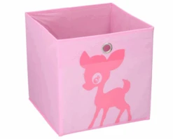 Alpina Opbergdoos Vouwbaar Hert Roze 28cm