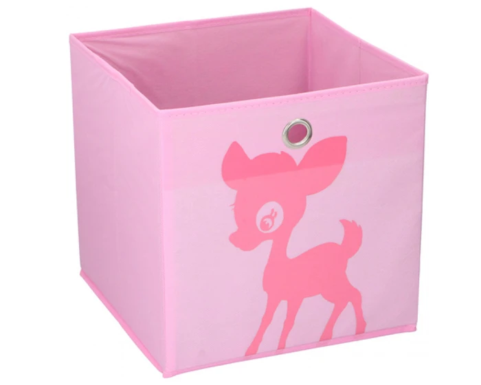 Alpina Opbergdoos Vouwbaar Hert Roze 28cm