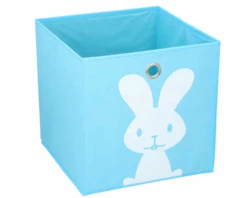 Alpina Opbergdoos Vouwbaar Konijn Blauw 28cm