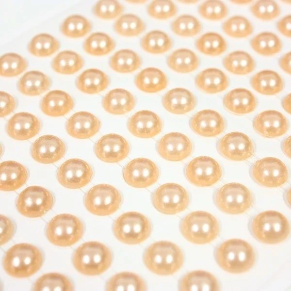 Parel Stickers Zalm M (126st)