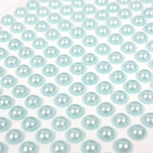 Parel Stickers Blauw S (240st)