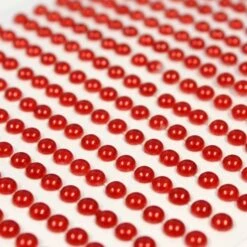 Parel Stickers Rood XS (396st)