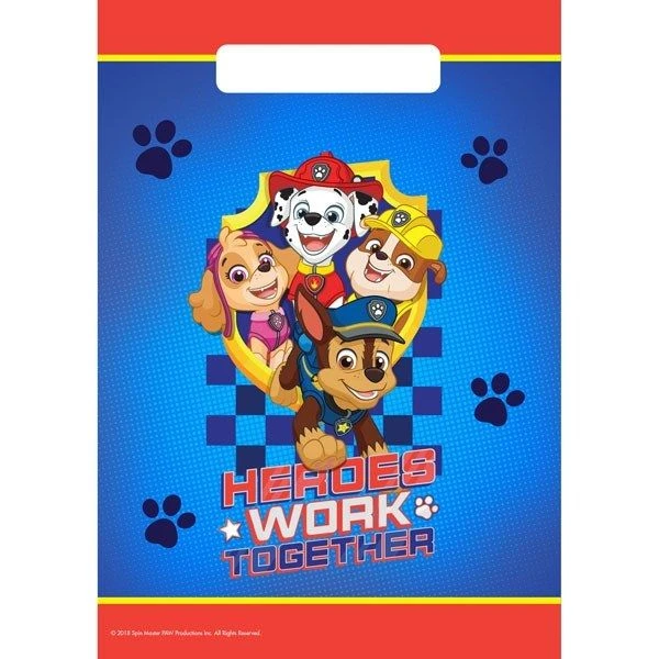 Uitdeelzakjes Paw Patrol (8st)