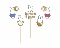 Prikkers Nijntje Hoera 1 Jaar (5st)