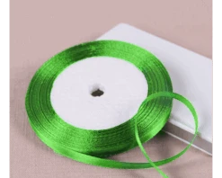 Satijnlint 6mm Groen