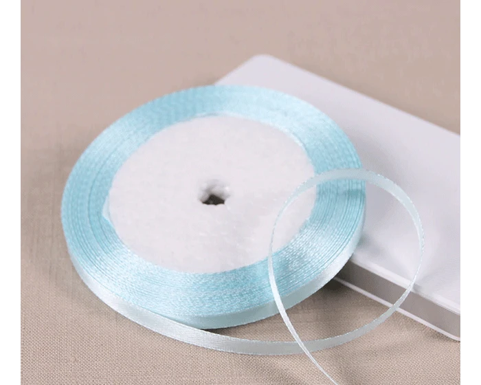 Satijnlint 6mm Lichtblauw