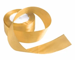 Satijnlint 4cm Goud