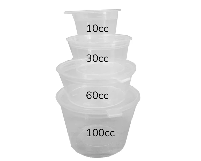 Sausbakje 30ml (50st) - Afbeelding 2