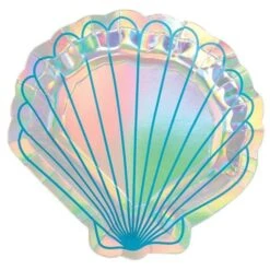 Schelp Borden Mermaid Wishes (8st)