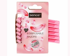 Sence Wegwerpscheermesjes (6st)