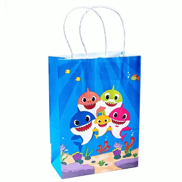 Cadeautasje Baby Shark (6st)