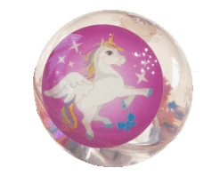Stuiterbal Unicorn Met Licht