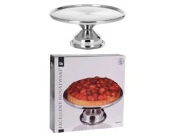 Taartplateau RVS (33cm)