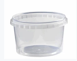 Temper Evident Bakjes + Deksel 285cc (25st)