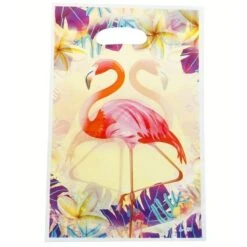 Uitdeelzakjes Flamingo (12st)