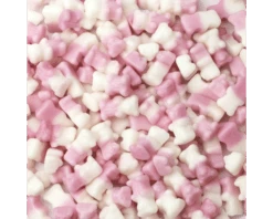 Veggie Duo Beertjes Roze/Wit (1kg)