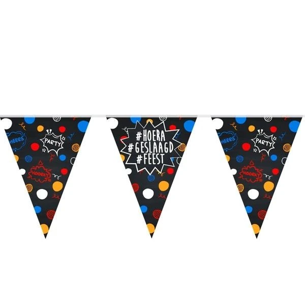 Vlaggenlijn Geslaagd