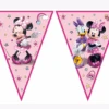 Papieren Vlaggenlijn Minnie Mouse (2,3m)