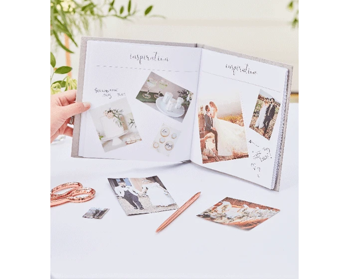 * Wedding Planner Roségoud Ginger Ray - Afbeelding 2